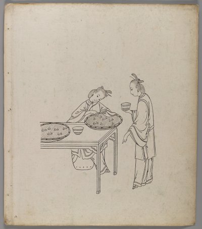 Album of separate leaves: Silk Cultivation and Production by Chinese School